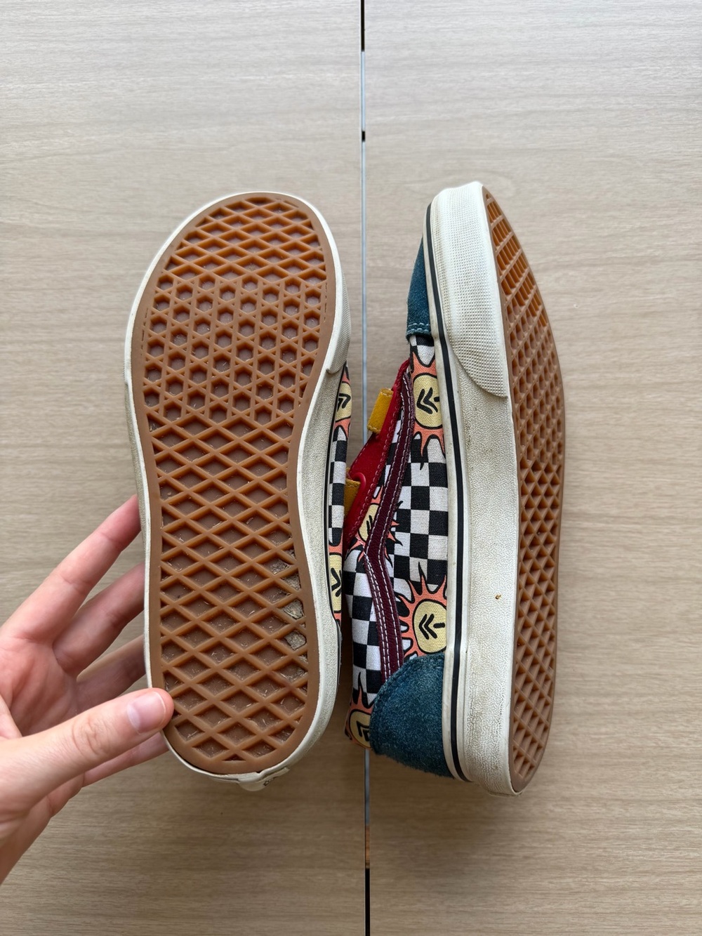 Vans + Parks Project Women’s Velcro Sneakers Size 8 - Read Description - Picture 3 of 5